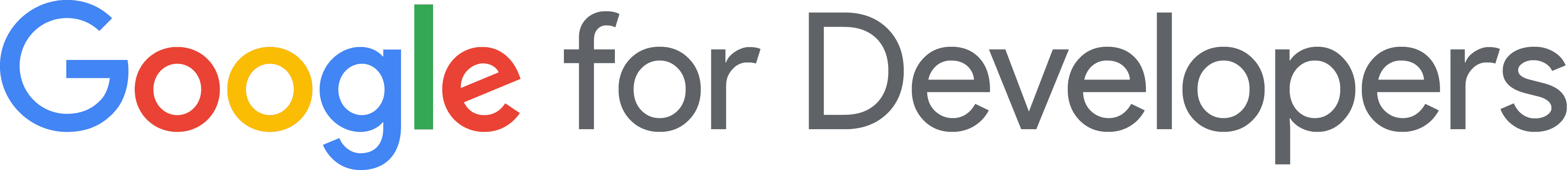 Google For Developers logo — Since AI partner